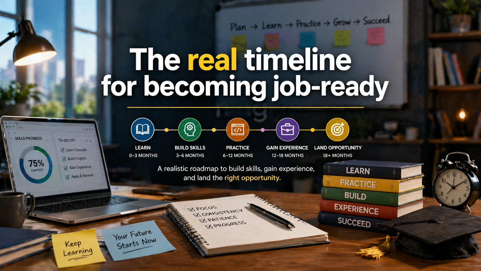 The real timeline for becoming job-ready